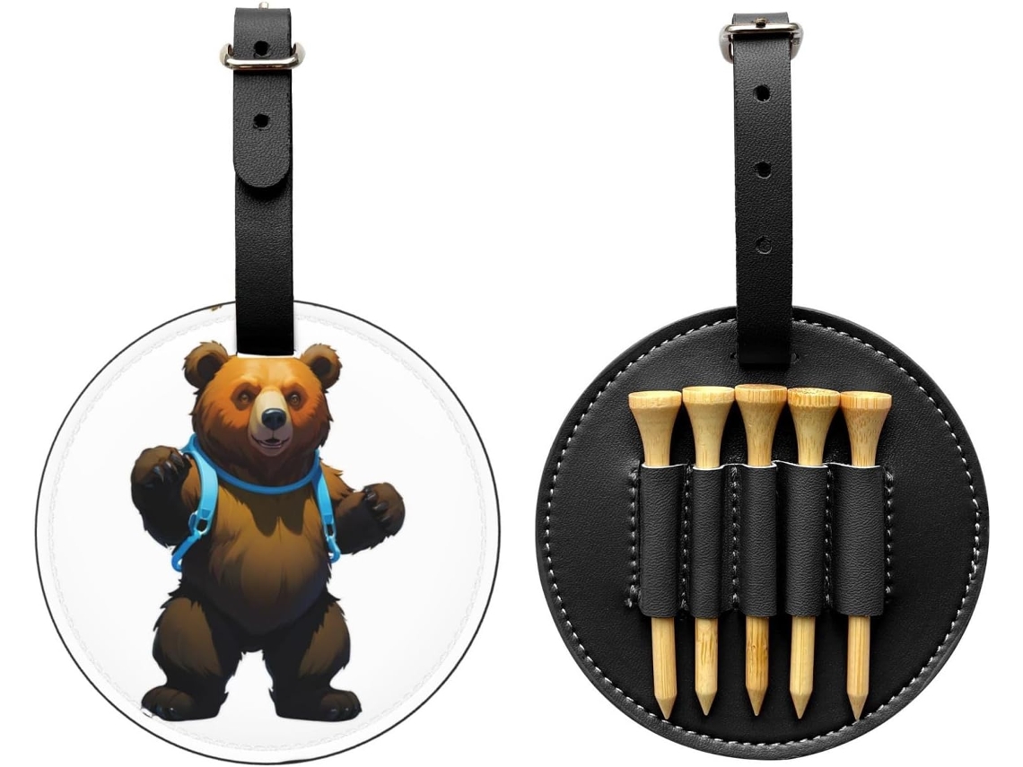 Bolsa com Mosquetão para Tees de Golfe, S/MARCA