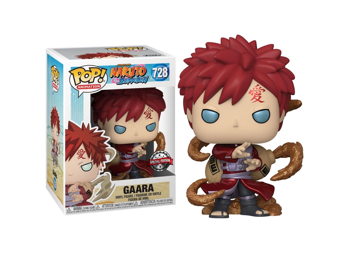 Figura Pop Naruto Gaara Metallic Exclusive