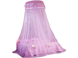 Mosquiteiro De Renda Rosa, Mosquiteiro Suspenso Para Cama, Proteção Para Casa E Hotel, Ideal Para Quartos De Meninas