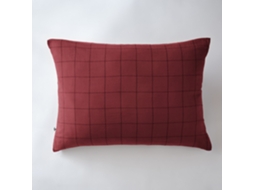 Funda De Almohada 50 X 70 Cm Gaïa Match Lías De Vino