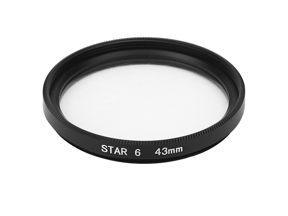 Filtro De Lente Estrella 43mm Compatível Com Câmeras Canon
