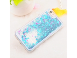 Capa LAXISCREED Iphone 6 Areia Móvel Estrela Azul Transparente
