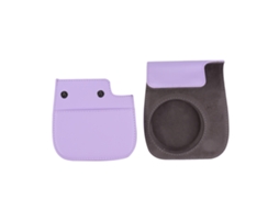 Funda Bolsa Para Cámara Instantánea Portátil De Cuero Pu Con Correa Compatible Con Fuji Mini 11