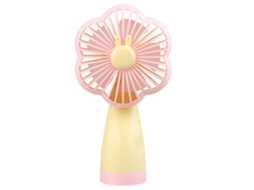 Ventilador Mini Recarregável Laxiscreed, Silencioso E Leve, Perfeito Para Uso Em Dormindo Ou Na Mesa De Trabalho
