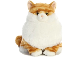 2026 gato Gordo Bola de Pelo Atigrada de 24 Cm Compañero Adorable para Mimos Nocturnos