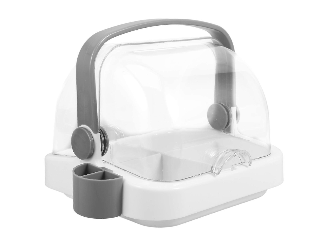 Suporte Para Caixa De Exibição De Sobremesa E Bolo Em Plástico Resistente