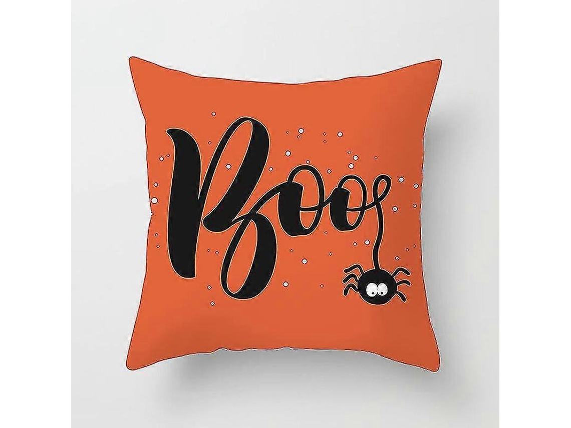 Capa De Almofada Decorativa Série Bruxa Halloween