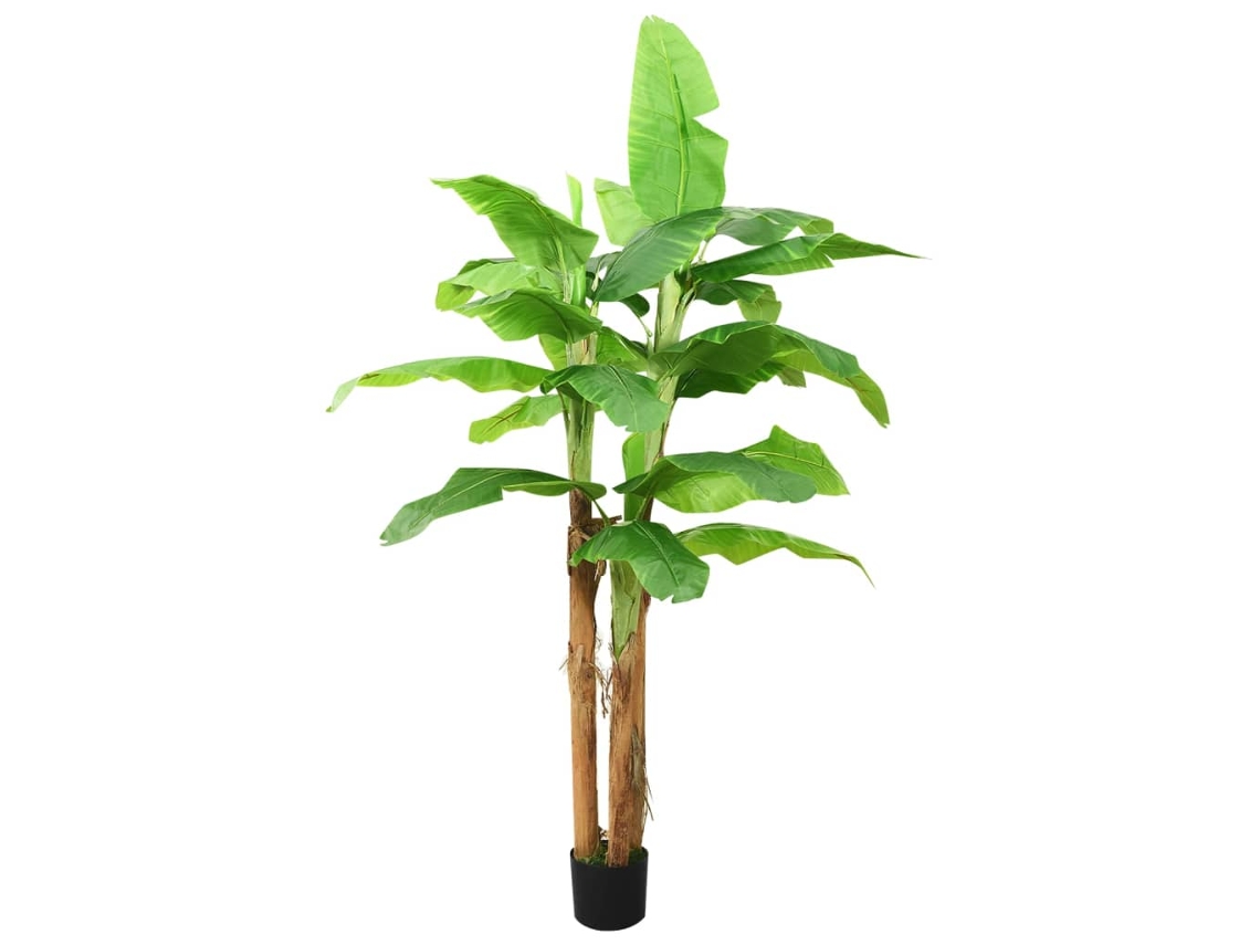 Vidaxl Árvore Bananeira Artificial Com Vaso 300 Cm Verde