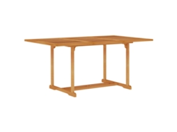 Conjunto de Jantar de 5 para Jardim Madeira de Teca Maciça MAISON EXCLUSIVE