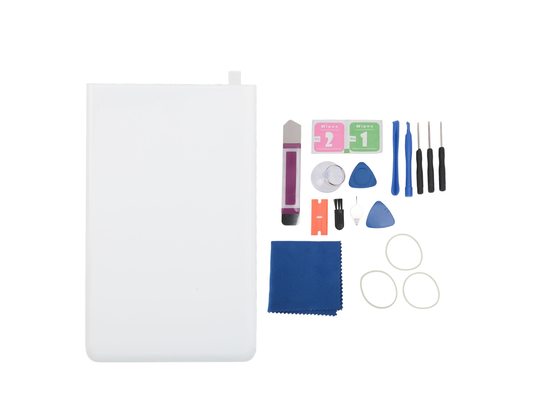 Vidro Traseiro Google Pixel 7 Com Kit Ferramentas Reparo Branco
