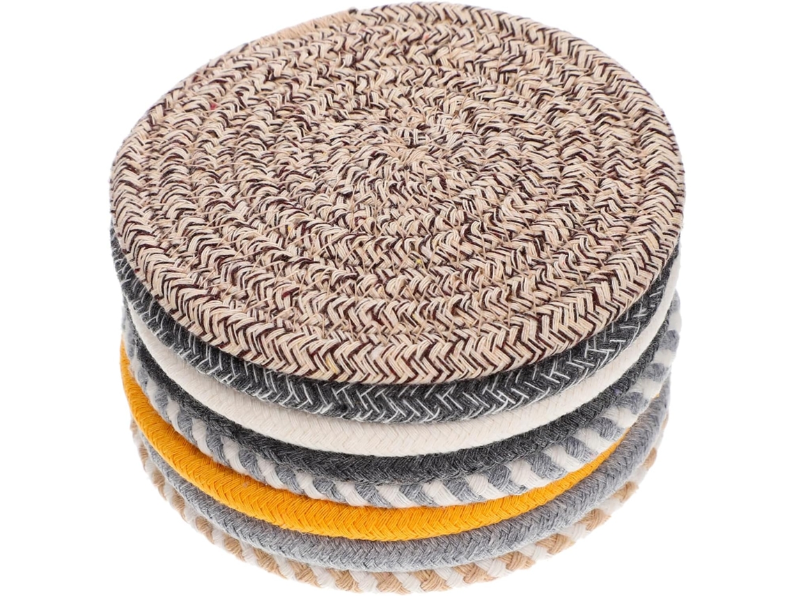 Conjunto de 8 Bases para Copos SFUSHOS
