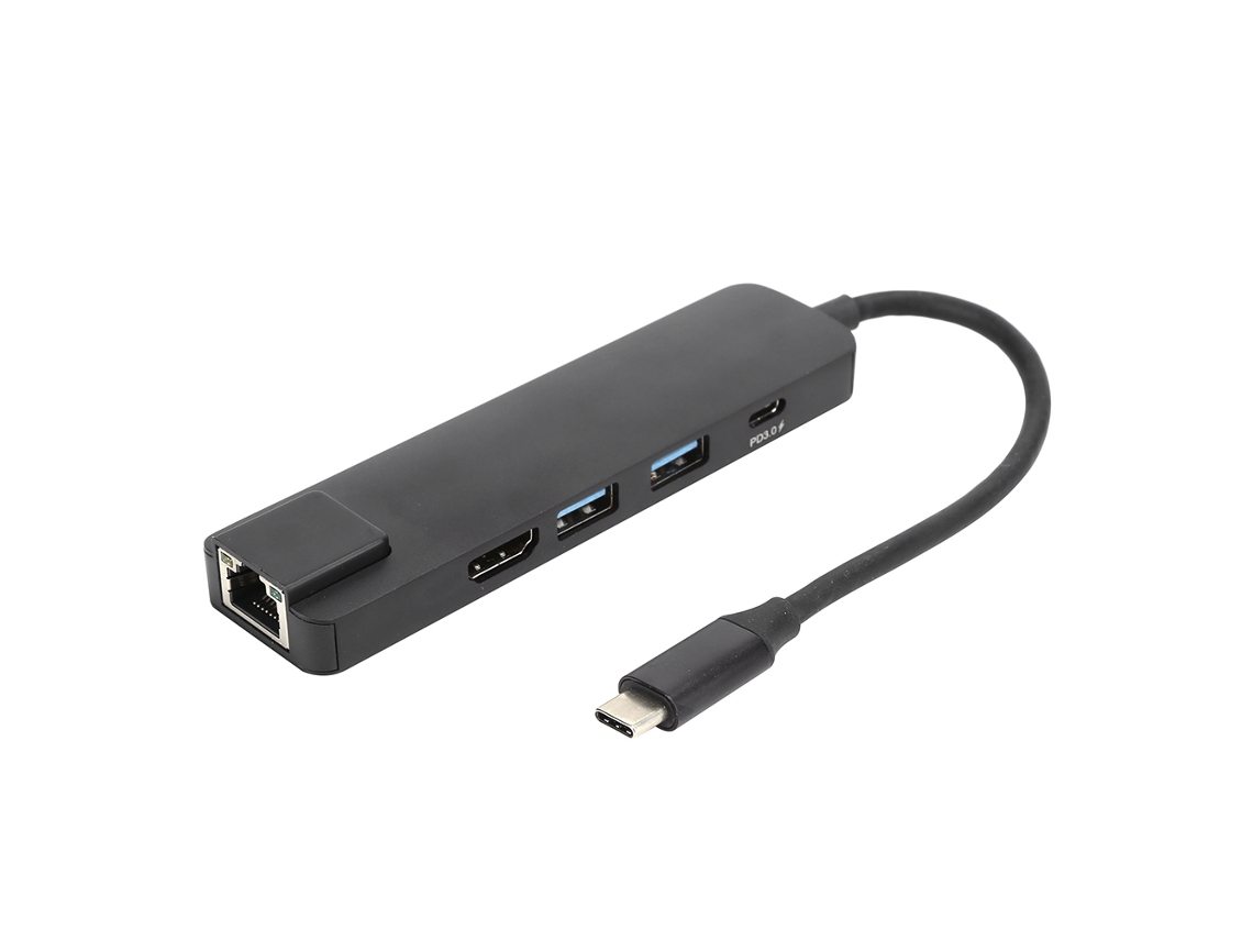 Docking Station (type-c Para Hdmi Com Função De Porta Ethernet)