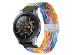 Bracelete Pulseira Entrançada Flexível para Garmin Marq Aviator Performance Edition Colorida