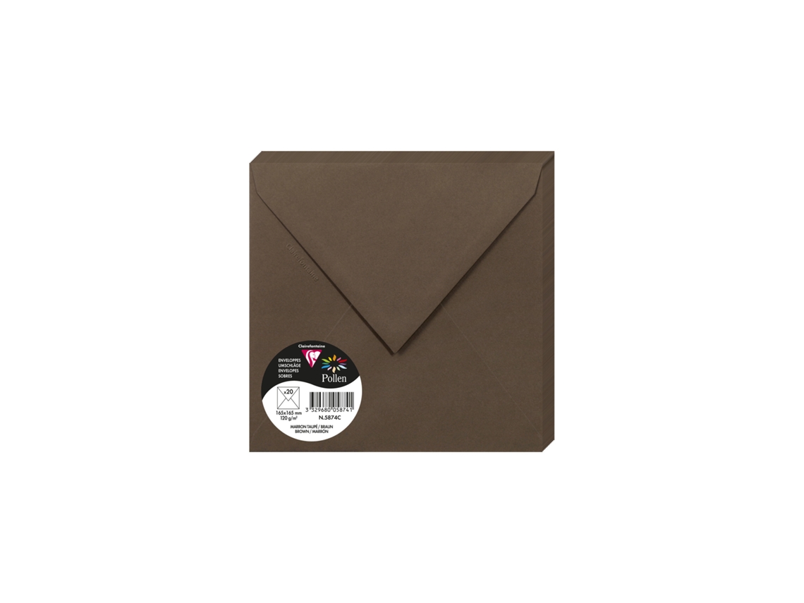 Envelope CLAIREFONTAINE Pollen X20