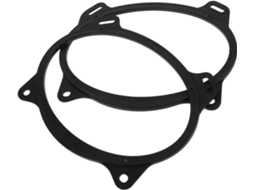 Conjunto De 2 Anéis Adaptadores Para Alto-falantes De Carro
