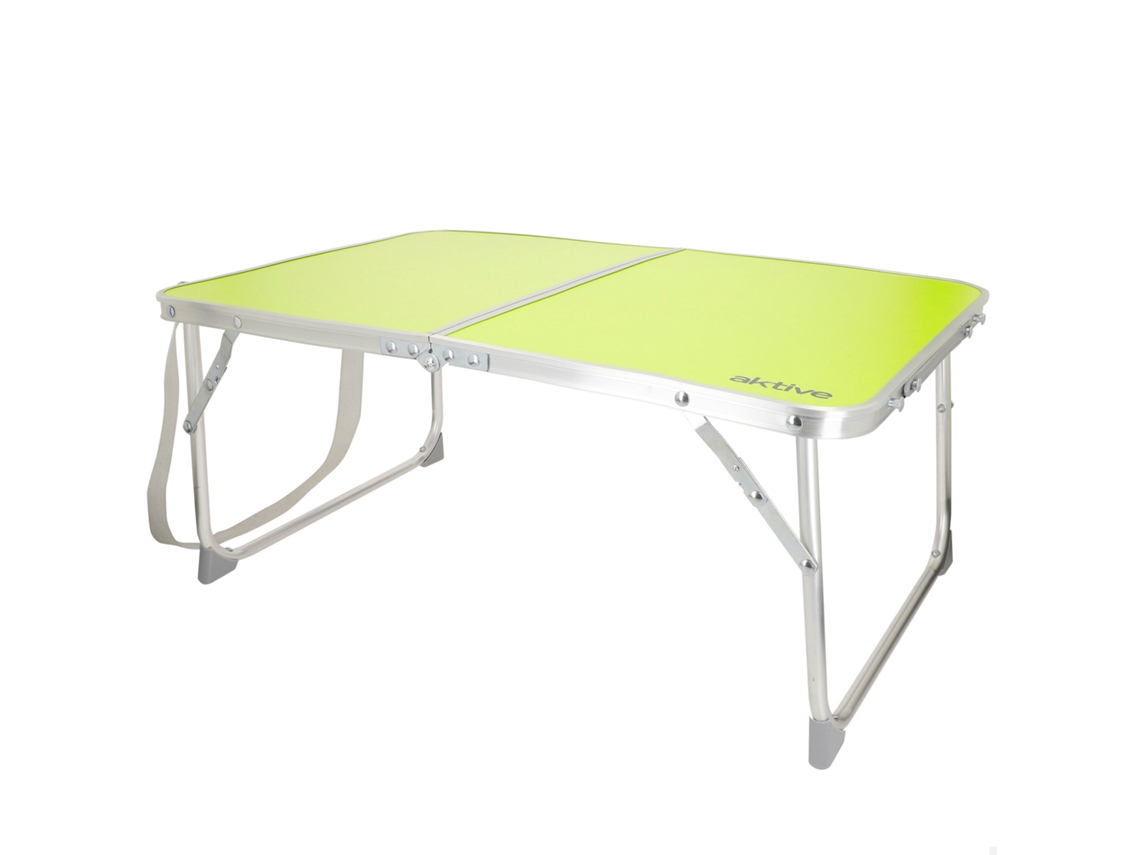 Mesa AKTIVE Sport (Alumínio, Madeira, MDF - 60 x 40 x 26 cm)