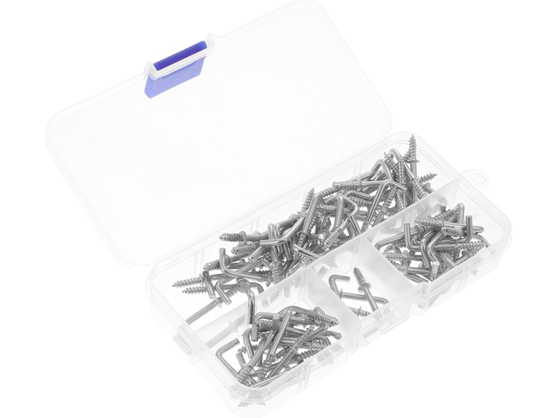 100 Ganchos Ganchos De Parede Em Material Resistente, Para Modelo 437