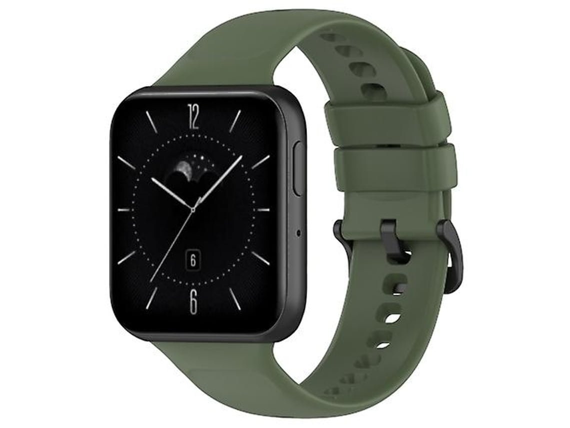Lurelia Pulseira, Compatível Com Oppo Watch 3 De Silicone Verde Escuro