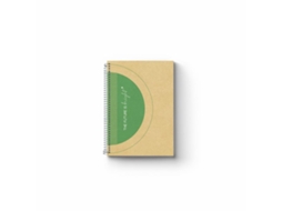 Caderno Espiral FIRMO UpCycling (Pautado - 80 Folhas - B5 - Amarelo)