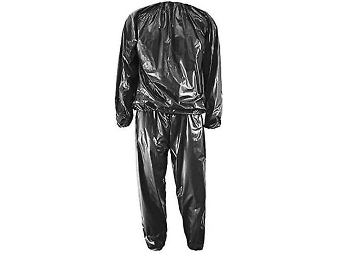 Traje De Sauna Fuerte Para Mulher Tamanhos Grandes Perder Peso Exercício Pvc Impermeável