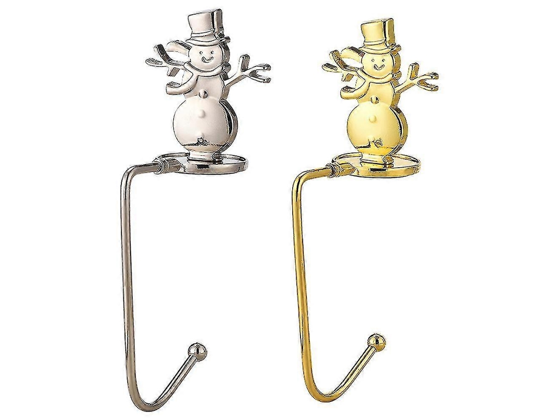 Suportes Para Meias De Árvore De Natal, Ganchos Para Manto De Rena, Cabides De Segurança Para Lareira, Artigos Para Festas De Natal Olysi Shop