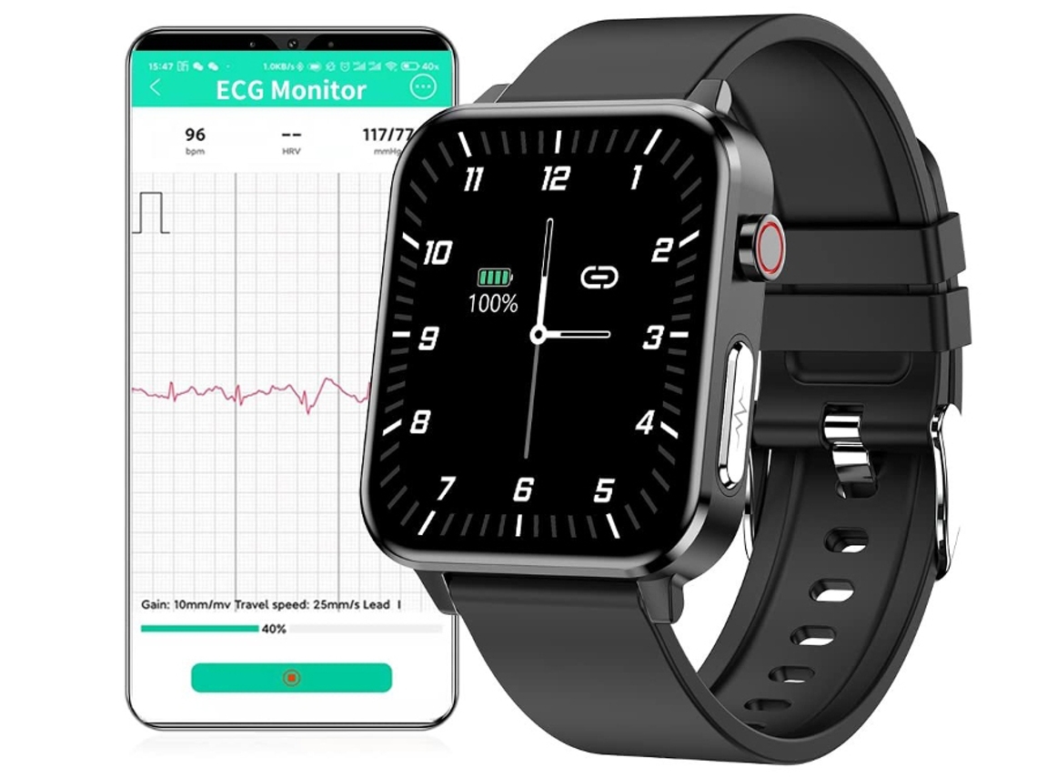 Smartwatch ENZON Preto