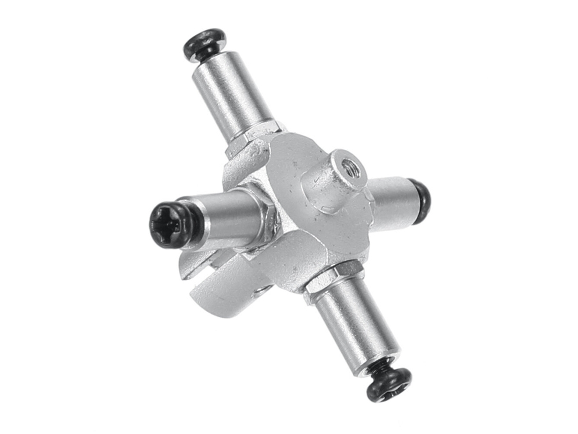 Conjunto de cabeçotes de rotor metálicos para helicóptero RC Era C123. MDUG (Peças de destaque)