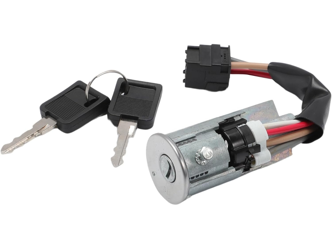 Interruptor de Ignição com Trava de Direção para Trafic Espace R9 7700739966 Interruptor de Ignição com 2 Chaves, Ser