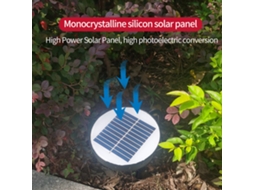 Luz de Parede Solar LED com Controle de Luz IP65 Jardim Pátio
