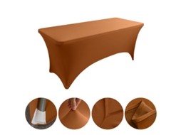 Toalha de Mesa DIGITALLAB Poliéster ideais para Casamentos, Bares, Artesanato e Exposições (153x75x75 Cm)