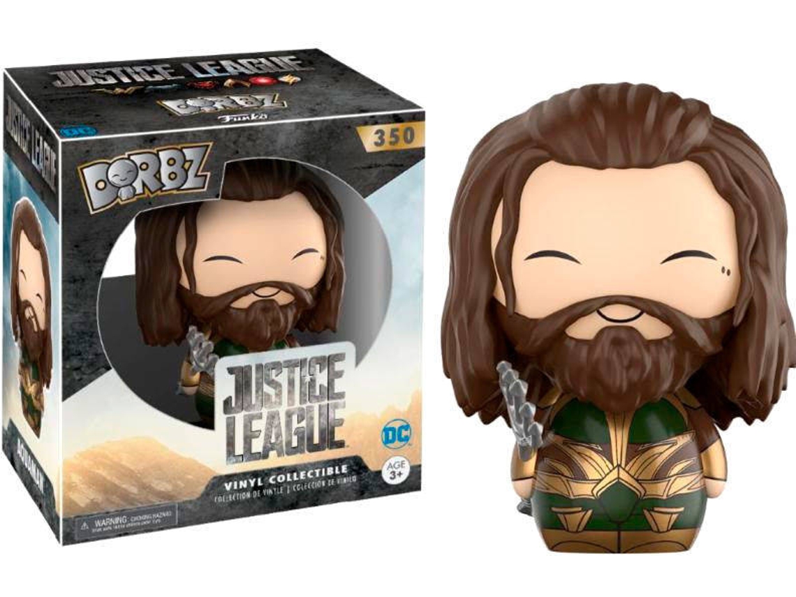 Figura FUNKO Dorbz DC Vinyl DC Justice League - Aquaman Armoured