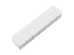 7 Facks Medicinbox Rosa Aquaforge (caixa De Medicamentos Vecko)
