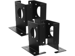 Suportes De Base Para 4 Postes Ciieeo Âncora Aço Inoxidável Resistente Cerca 10x 10cm, Para Corrimão De Caixa Correio