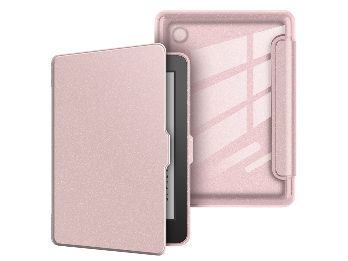 Capa Reforçada Para Kobo Clara Color De 6 Polegadas, Resistente A Impactos, Acrílico, Rosa