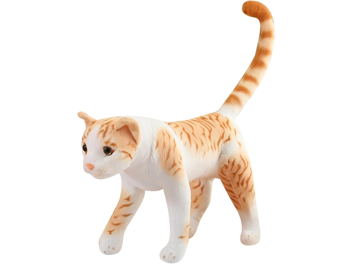 Gato Pelúcia Realista, Pelúcia Gatinho, Cabelo Curto Americano
