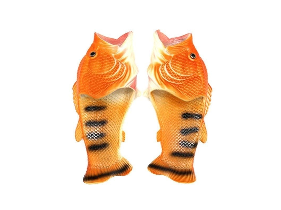 Chanclas de Piscina Unisex com Design 3D de Peixe S/MARCA