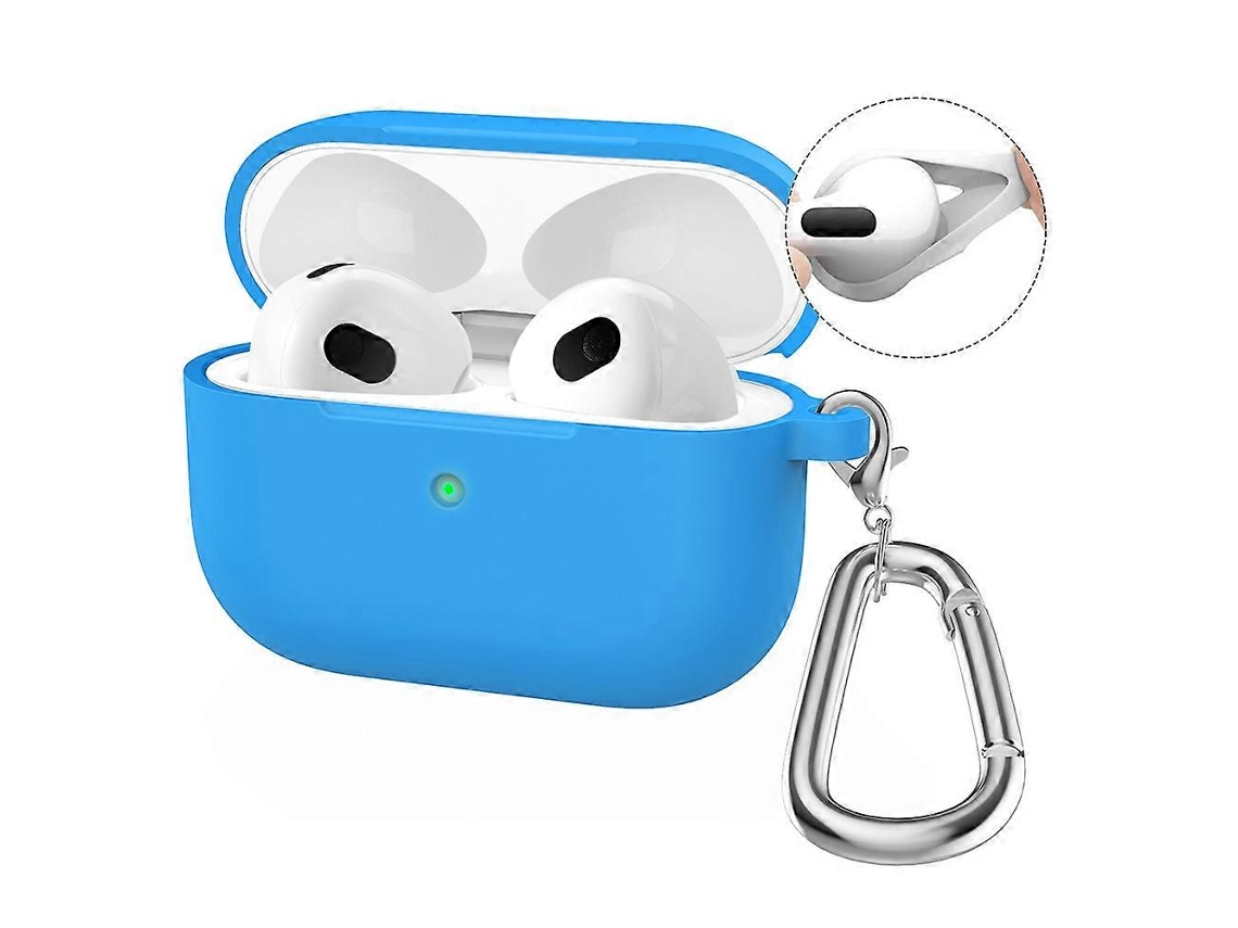 Capa De Silicone Espessa Enkay Hat-prince Para Apple Airpods 4 (2024) Com Gancho E Fones De Ouvido De Silicone Anti-perda.