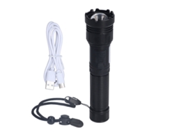 2026 lanterna Led de Acampamento 5000lm Ultra Brilhante Magnética com Zoom Telescópico Impermeável para Emergências Ao Ar Livre