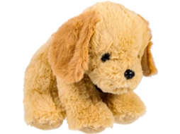 Cachorro Golden Retriever De Pelúcia Sentado, Algodão Pp, 1 Peça