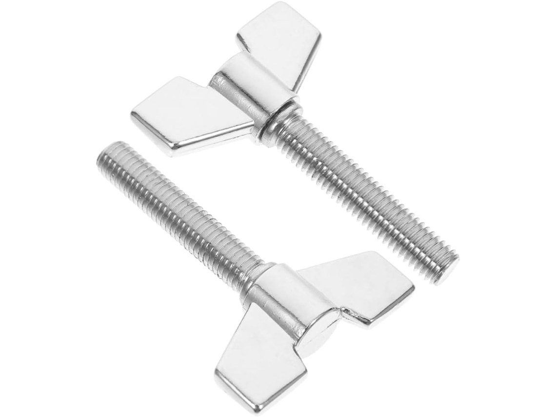 2-parafusos De Precisão Para Bateria, Acessórios Para Suporte De Pratos, Metal Antiderrapante, Melhora A Estabilidade