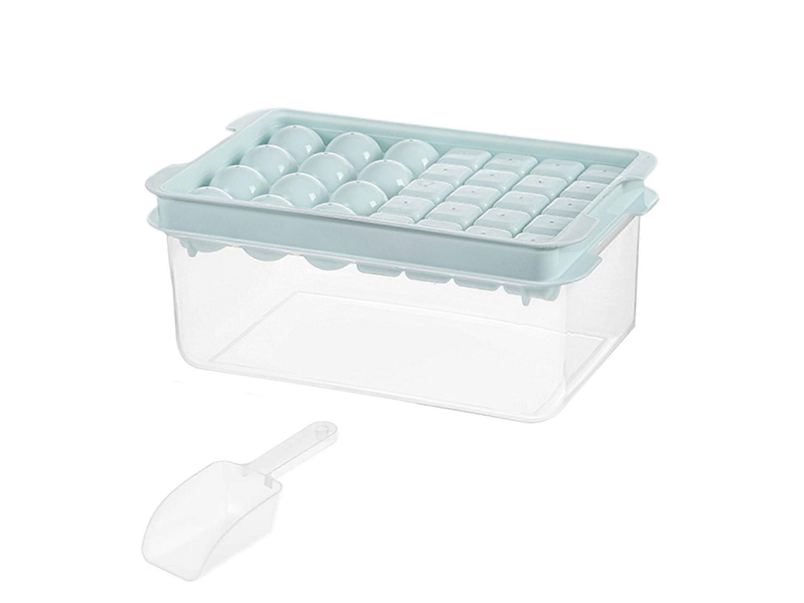 Conjunto De Moldes Quadrados De Silicone Reutilizáveis Para Fazer Gelo, Próprios Para Alimentos, Da Bluesilicone, Ideais Para Uso Doméstico E Na Cozin