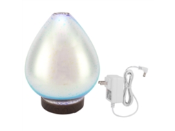 Difusor ultrassônico de aromaterapia de 100 ml com luz LED e umidificador (plugue americano)