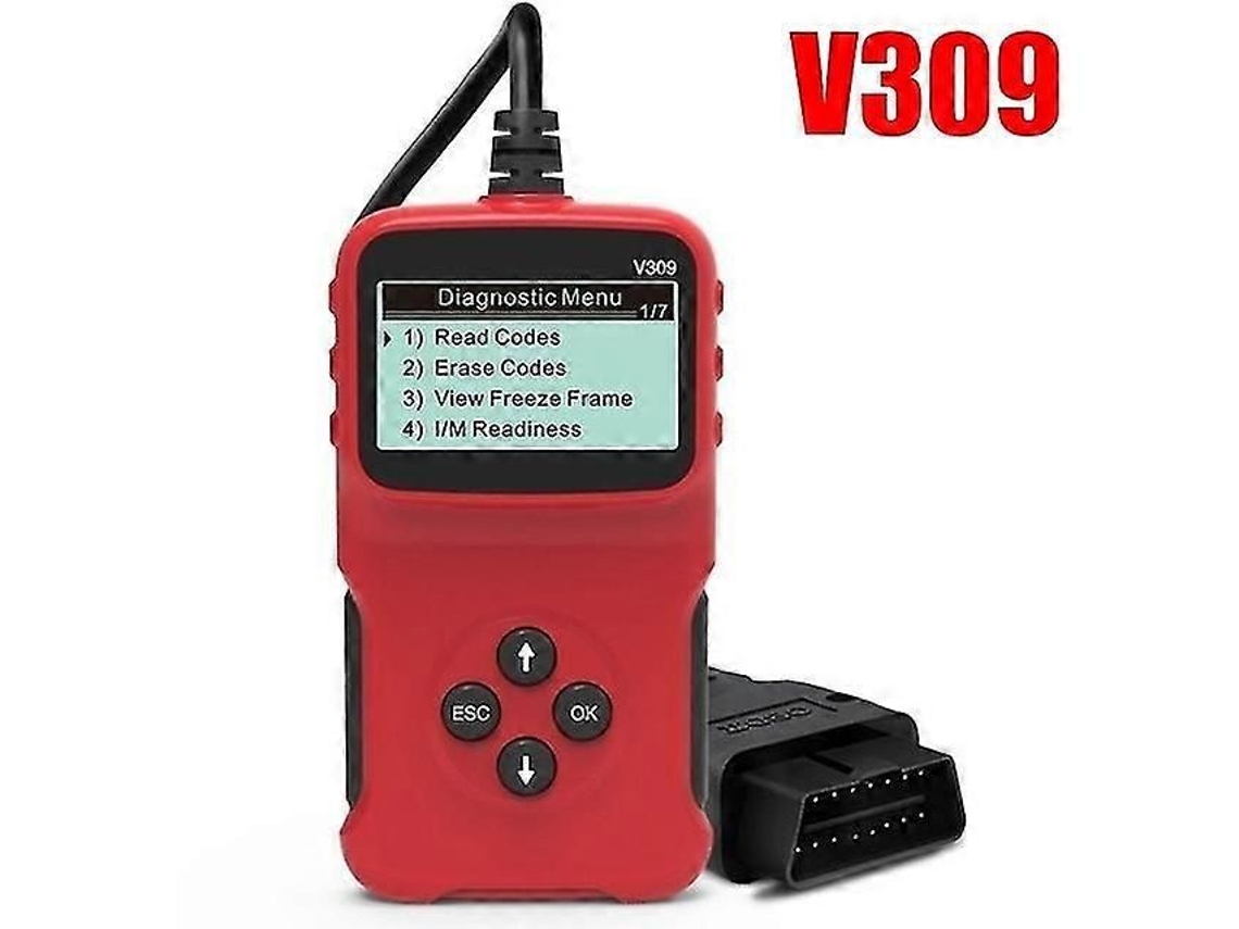 2021 Nova Atualização V309 Obd2 Obdii Auto Scanner De Diagnóstico De Carro Leitor De Código De Carro Ferramenta De Reparo De Diagnóstico Scanner