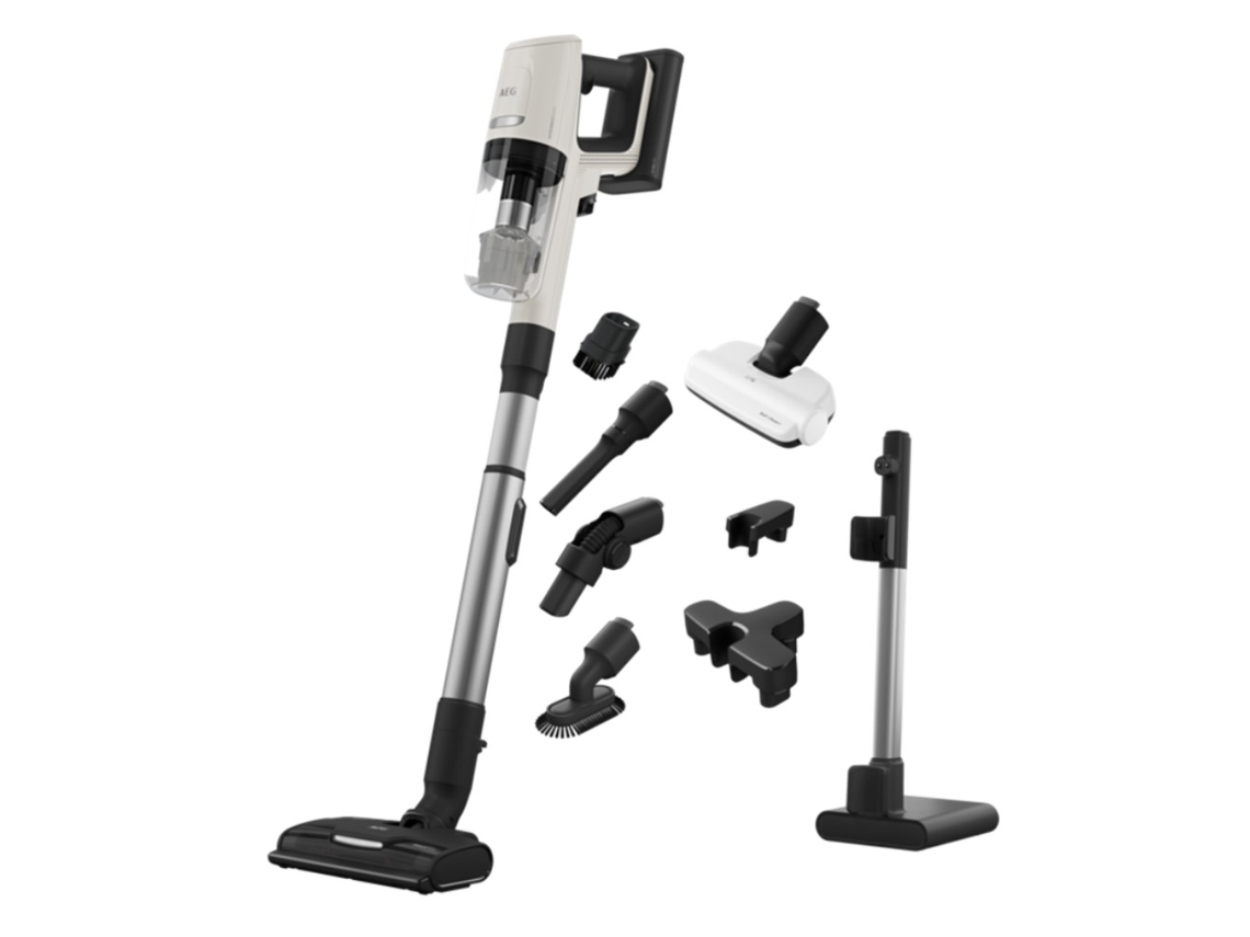 Aspirador Vertical AEG AP81HB25SH Serie 8000 (25.2 V - Autonomia 35 min - 300 ml)