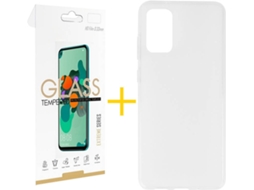 Kit Capa e Película Samsung Galaxy S20 FE SKYHE Liso (Transparente)
