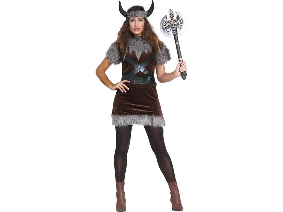 Fato de Mulher DISFRAZZES Viking (Tam: )