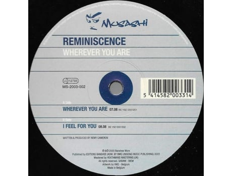 Vinil Wherever You Are Musashi