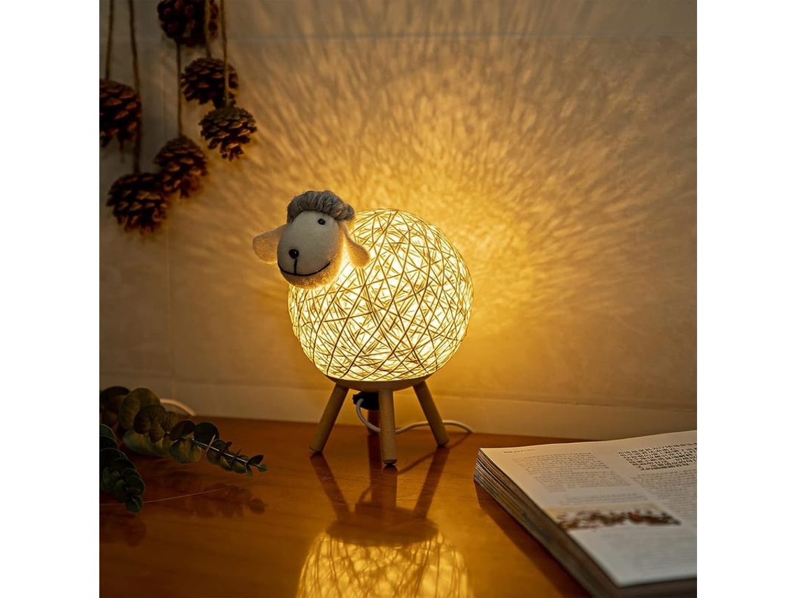 2026-lâmpada De Noite Usb Led Para Crianças Com Interruptor, Lâmpada De Quarto Em Forma De Ovelha