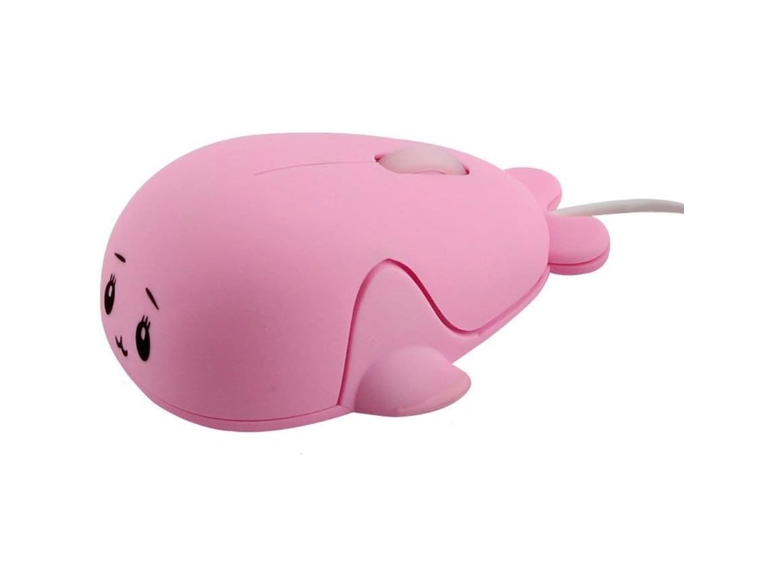 Mouse Com Fio Usb Óptico 1600 Dpi Compacto Portátil