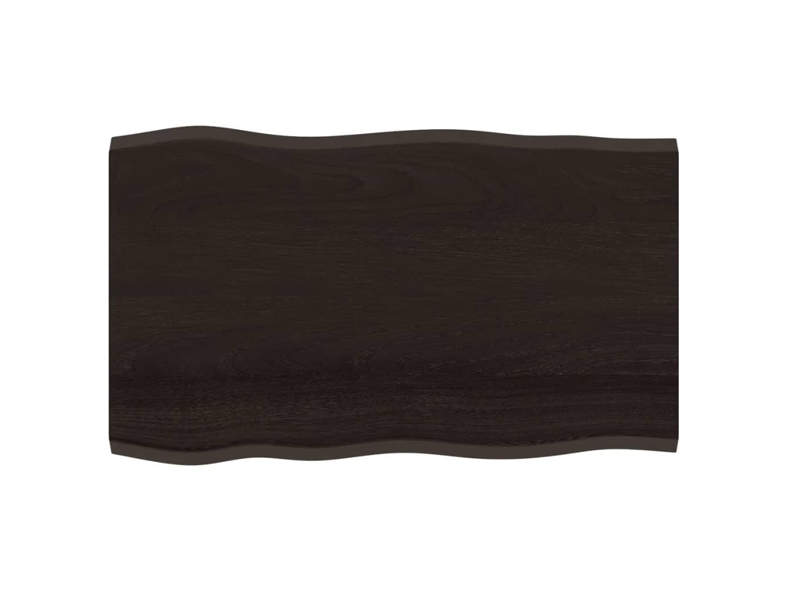Table Top, Table Tops Vidaxl Marrom Madeira De Carvalho (100 X 60 X 2 Cm)